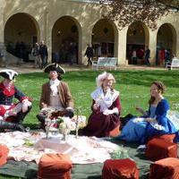 Fürstliches Picknick während der Landpartie Landpartie 2015