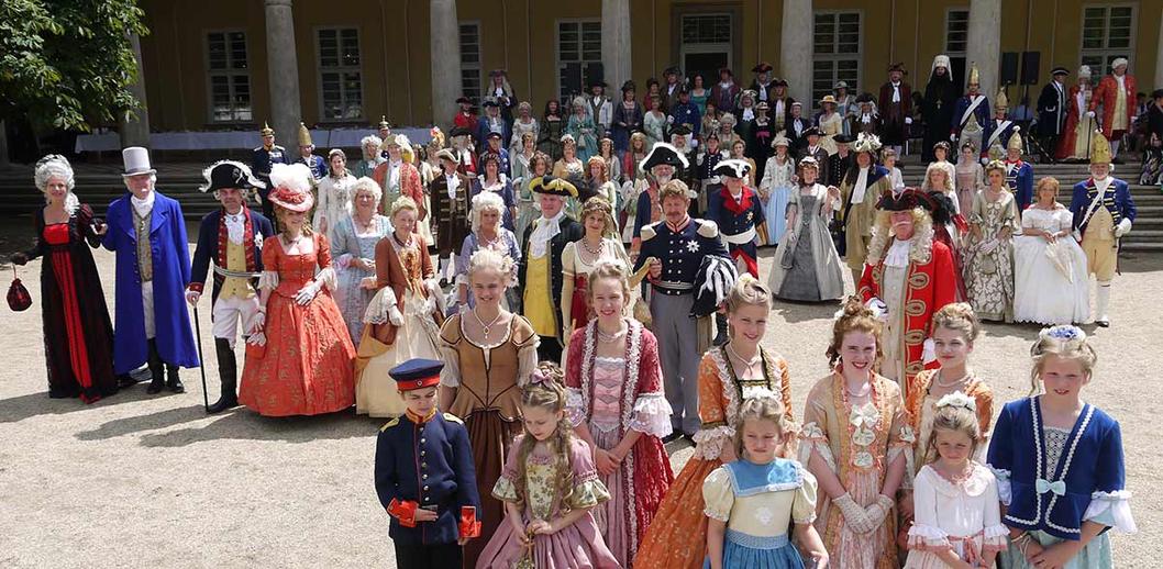 Fürstliches Gipfeltreffen in Bad Pyrmont